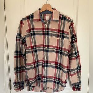 🎉 3/$15 Gap Mens Flannel Plaid Button Down M